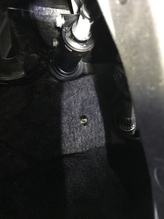Wiped a drop of brake fluid off of the master cylinder before taking this picture...