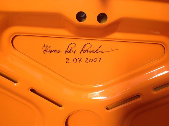 Hans Peter Porsche autographed