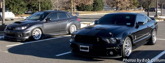 Subaru + Shelby-ized Mustang