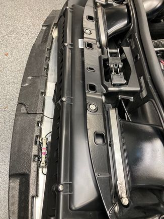 new screws in place