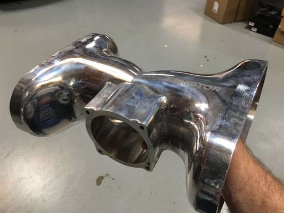 ESMotor billet CNC center section straight out of the box. I cleaned it up a bit later for some sexier photos.