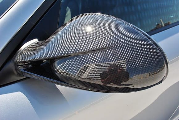 Porsche 911 Turbo Full Front Clip Wrap Xpel Premium Paint Protection Film(Clear Bra).  Carbon Fiber Mirrors