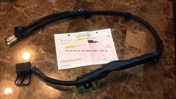 Alternator Cable, known problem for the 2006 911