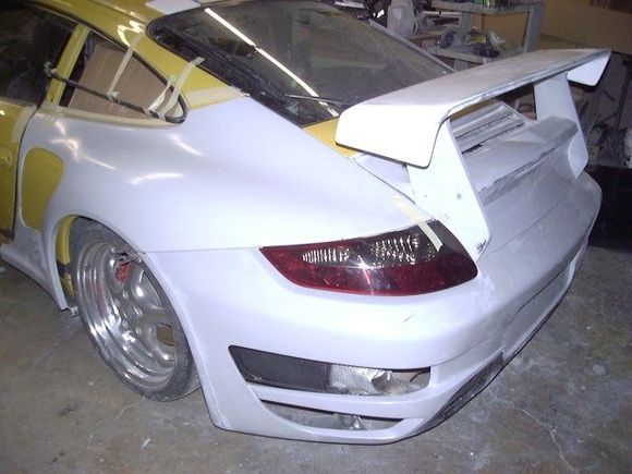 996 to 997 Techart GT Street rear conversion