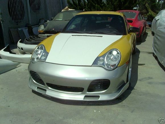 Front lip and gemballa hood