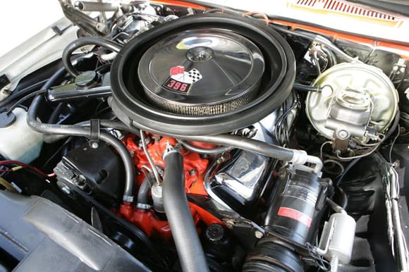1969 Camaro Pace Car Engine