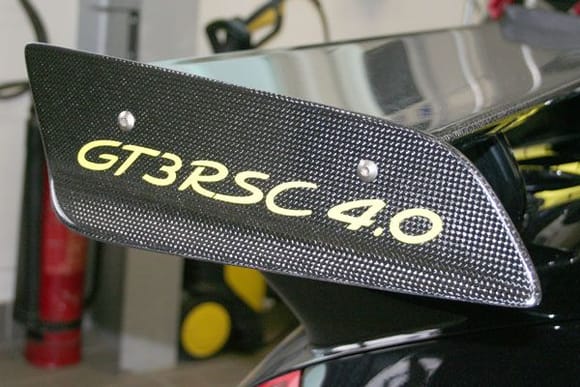 997GT3 RS Carbon Wing Side Plates