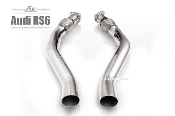 Fi Exhaust for Audi RS6 - Catless DownPipe.