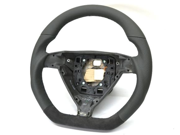 997 Stone Gray steering wheel with alcantara bottom