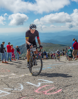 Made it up Mt. Washington in NH on my bike, not the Aston... in 2015 & 2016.
