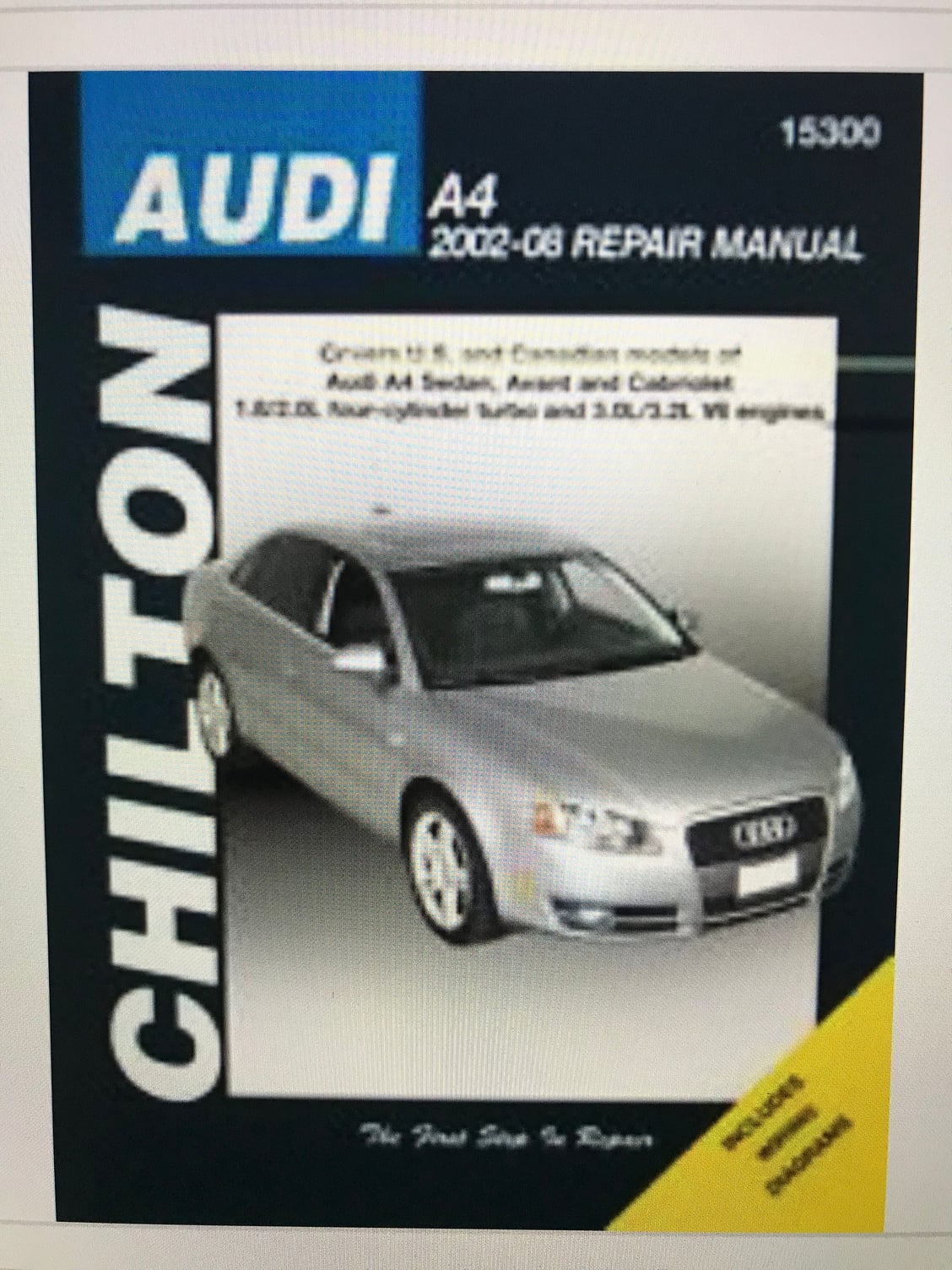 Manual Shop - Audi Forum - Audi Forums for the A4, S4, TT, A3, A6 and more!