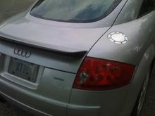 Check out the licence plate