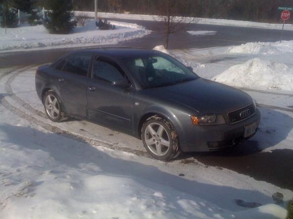 My B6Q 6 Speed in the snowy north :)