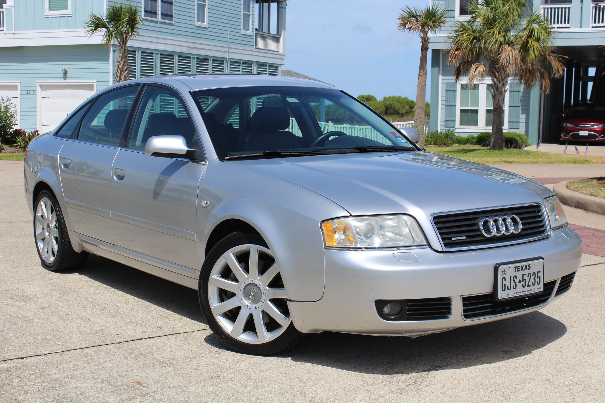 2004 Audi A6 Quattro - 2004 Audi A6 2.7t S-Line - Used - VIN WAUCD64B34N096048 - 137,000 Miles - 6 cyl - AWD - Manual - Sedan - Silver - Hitchcock, TX 77563, United States