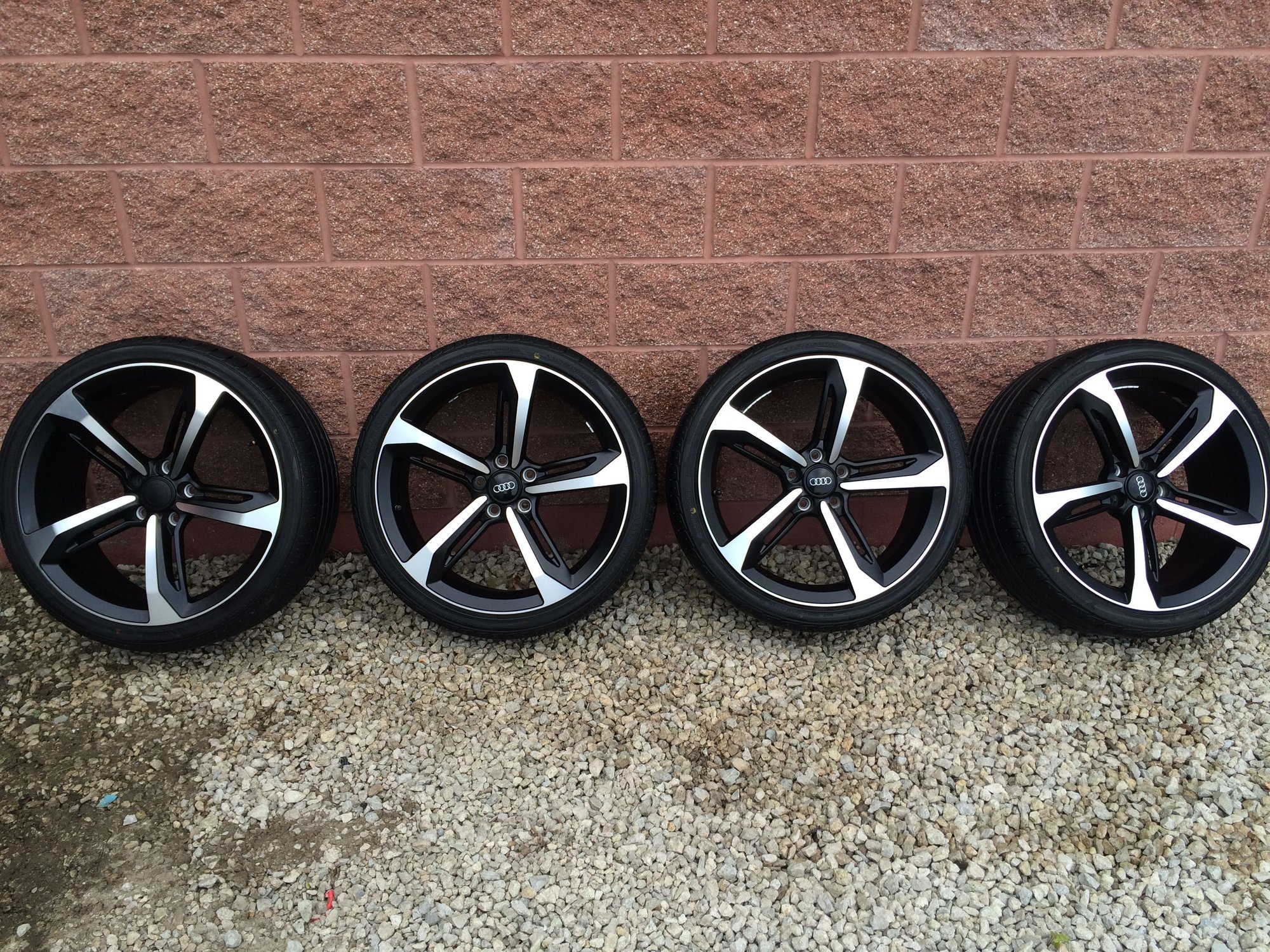 Wheels and Tires/Axles - TEST LISTING - New RS7 Matte black 19" wheels, Yokohama Tires - New - All Years Audi All Models - Nicaragua