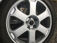 Four OEM factory 2001-2003 Audi S8 18” wheels in like new condition.  