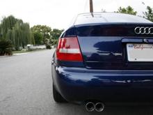 -1999.5 A4 1.8T Quattro Manual
-Southbend Stage 2 Clutch kit, dual mass flywheel, un-sprung clutch disk
-Forge 007 diverter valve
-K&amp;N drop-in filter
-Mintex redbox brake pads
-Airbox mod, headlights mod
-RS4 grille
-Everything else is super stock.