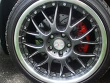 18&quot;x7.5&quot; Flik Wasp wheels with 225-40ZR18 Falken ZE512 tires