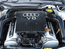 My 1990 Audi V8 engine