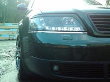 black "devil" headlight :-) cool i think!