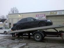 Its unfortunate ride home from Chicago