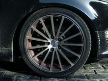 2" Drop with 18" Asan-5 Rims and Blacked Out Reflector