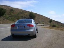 back far