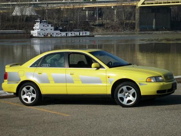 audi at river