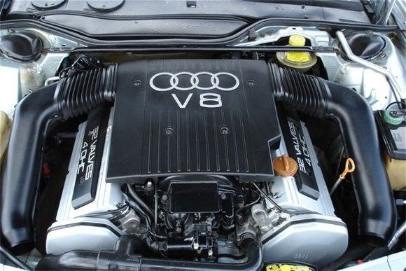 My 1990 Audi V8 engine