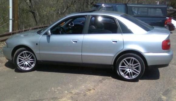 without the thule roof rack and exhaust!