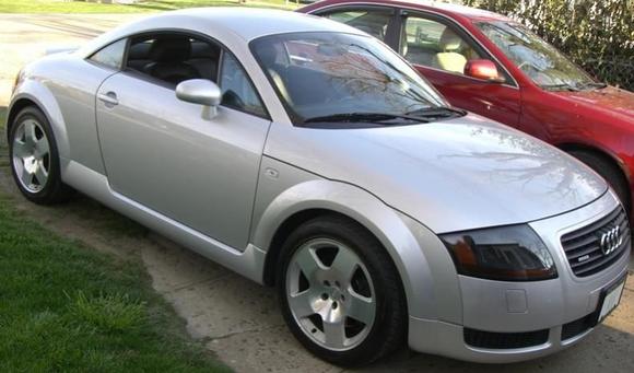 New car front passenger side