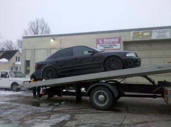 Its unfortunate ride home from Chicago