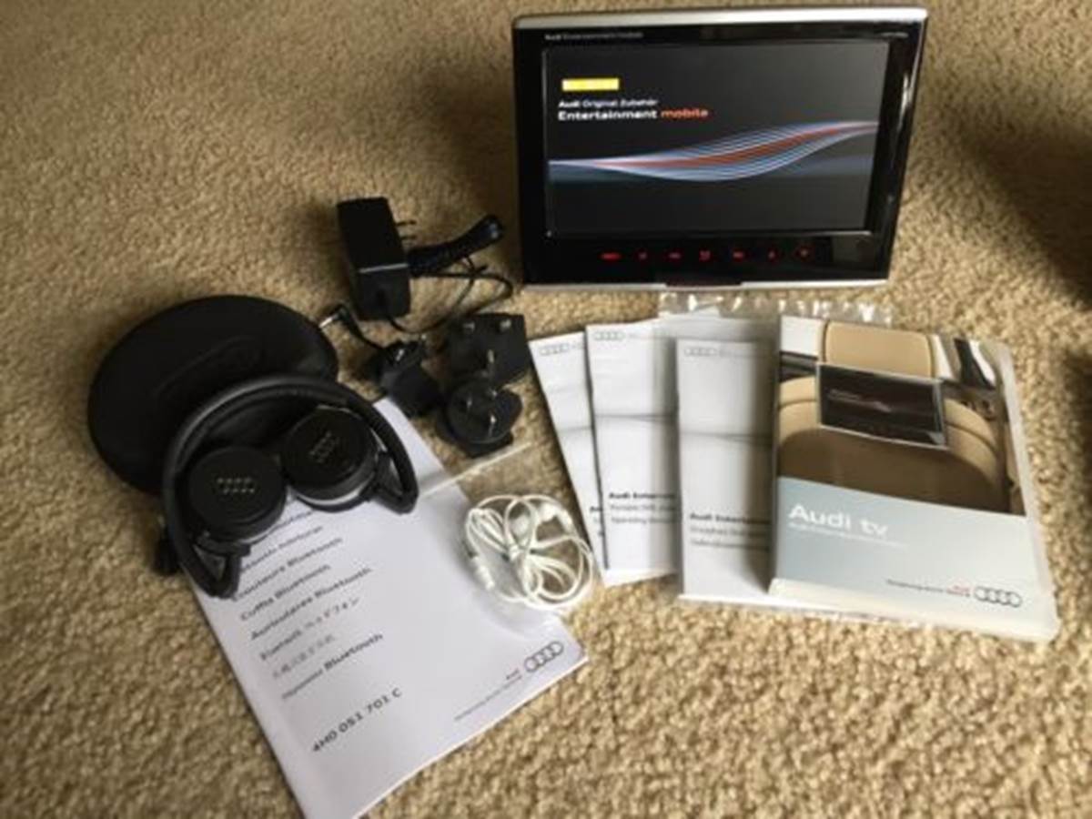 Audi A6 RARE Genuine Audi Rear Seat Entertainment system A6, A8, Q5