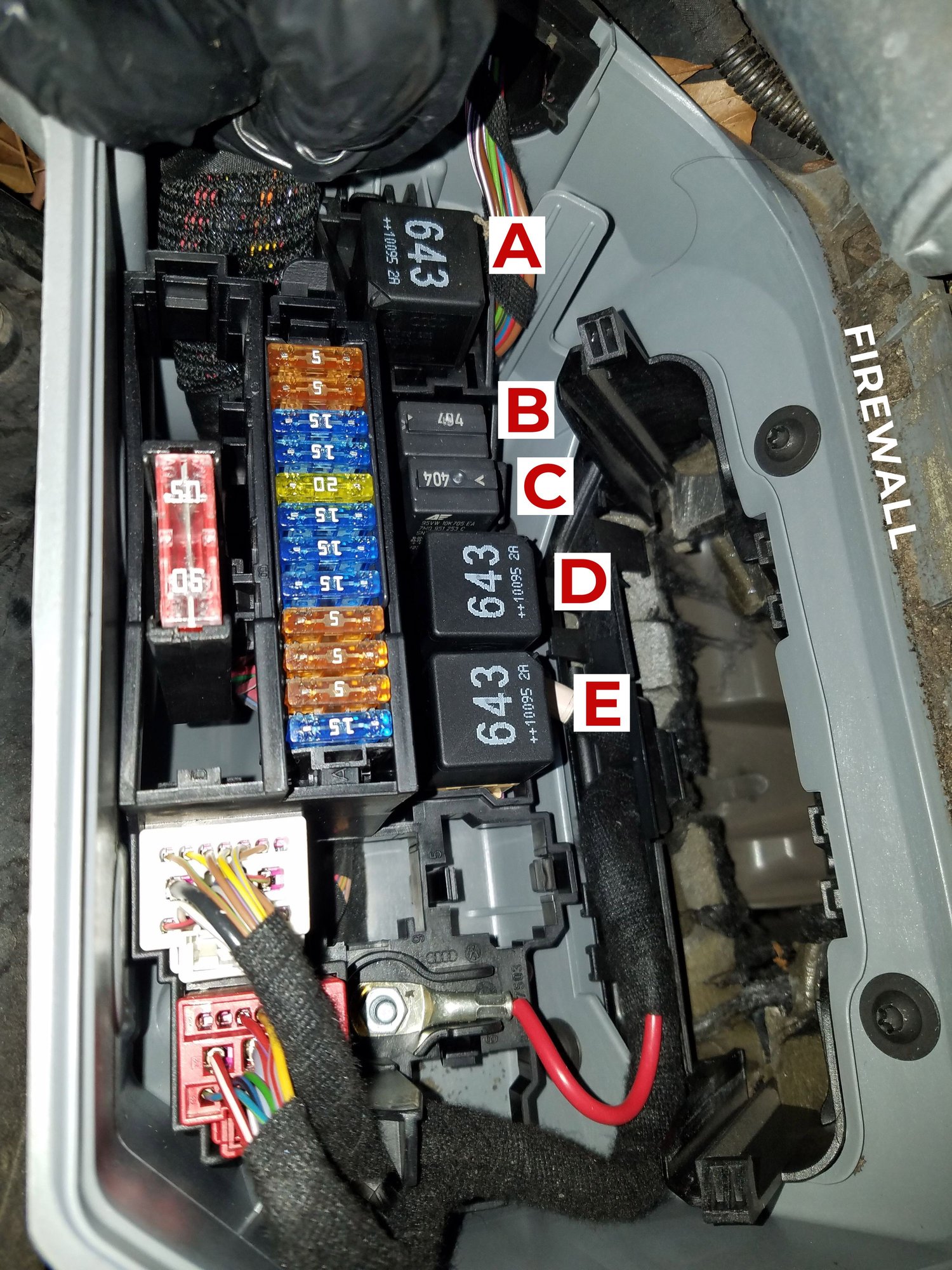 Audi A 4 B 6 Fuel Pump Relay Location