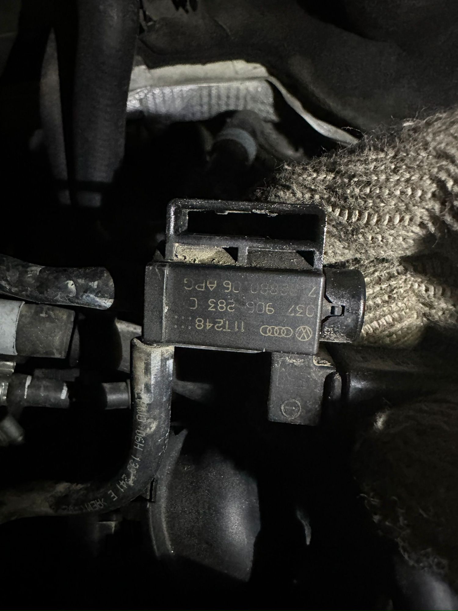 Disconnected vacuum line AudiWorld Forums