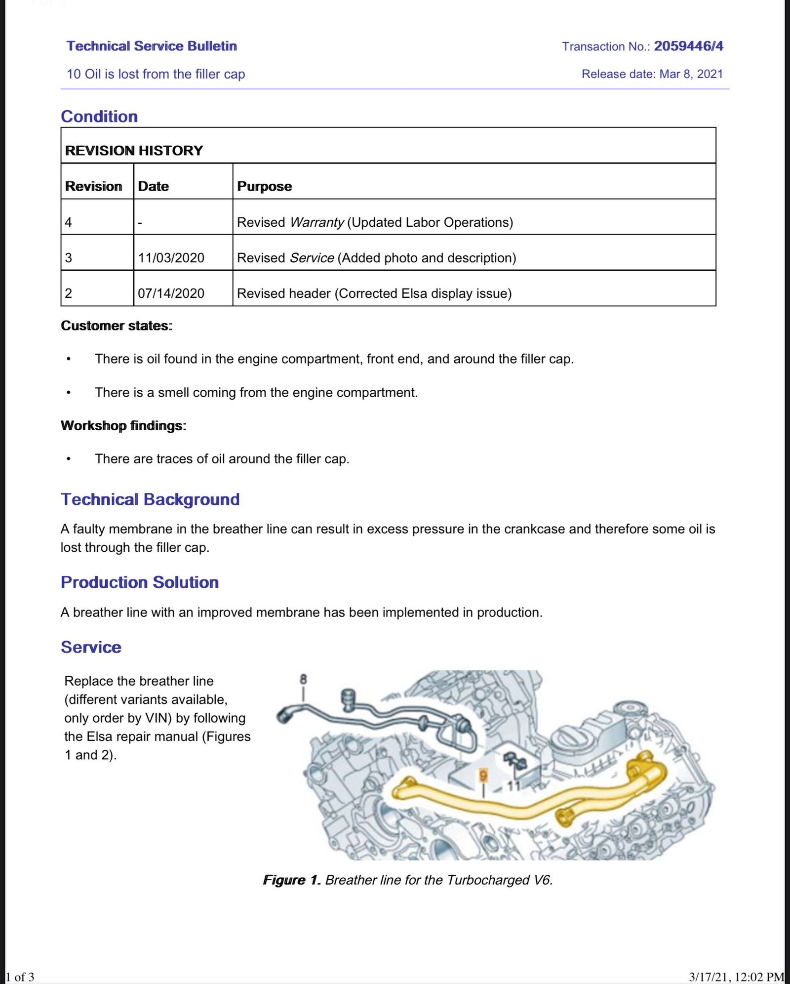 oil leaking from oil filler cap AudiWorld Forums