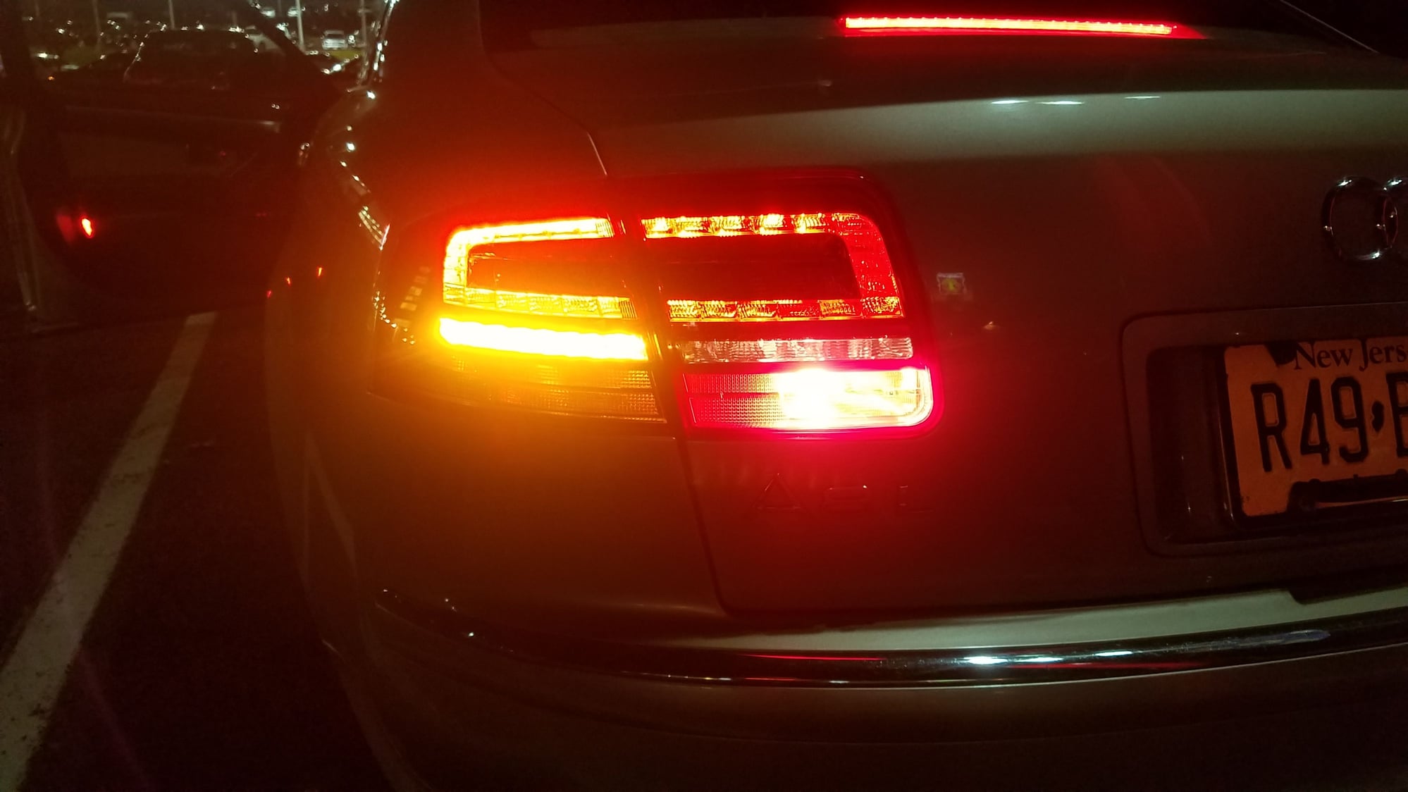 Audi A3 8P - fog lights on with reverse gear activation - vključitev