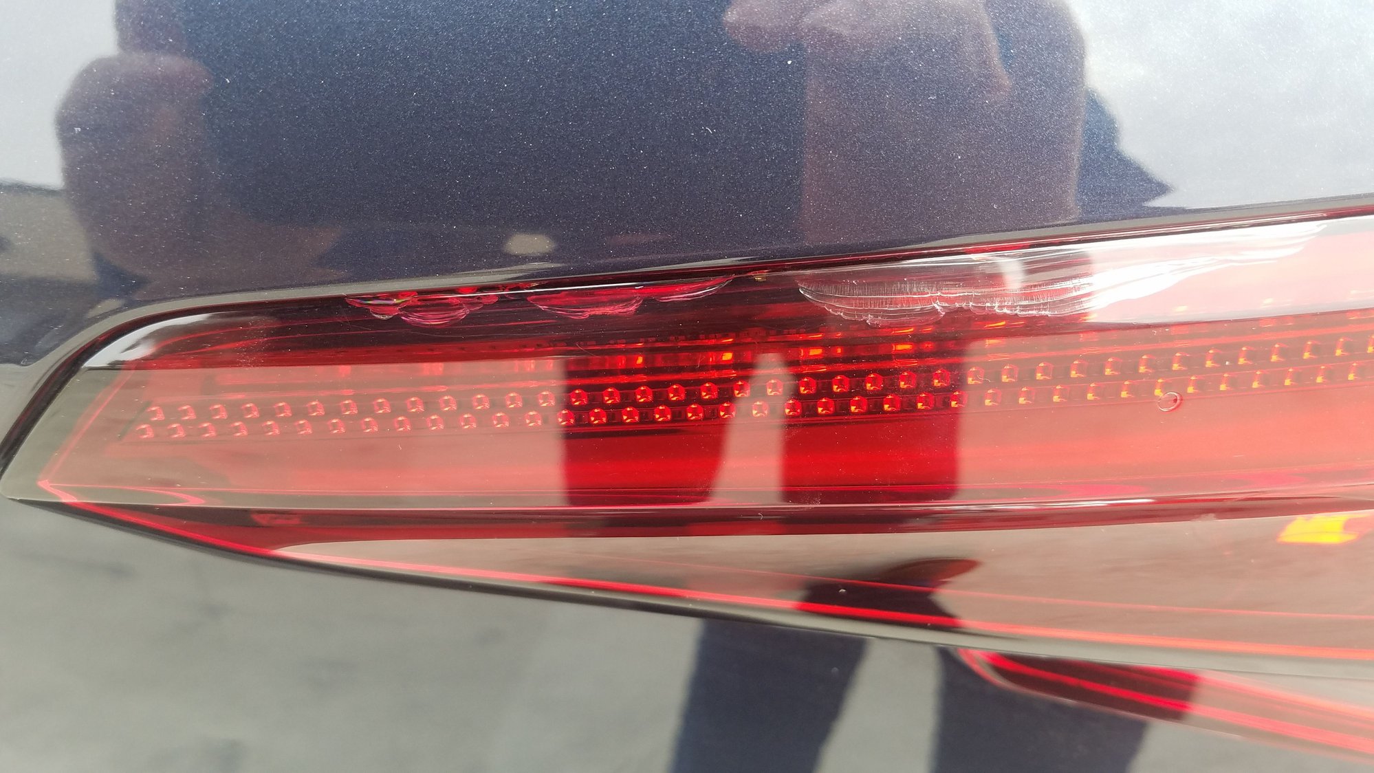 Damage inside the tail light AudiWorld Forums