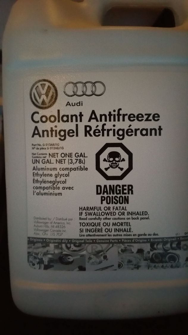 Antifreeze Coolant Audiworld Forums