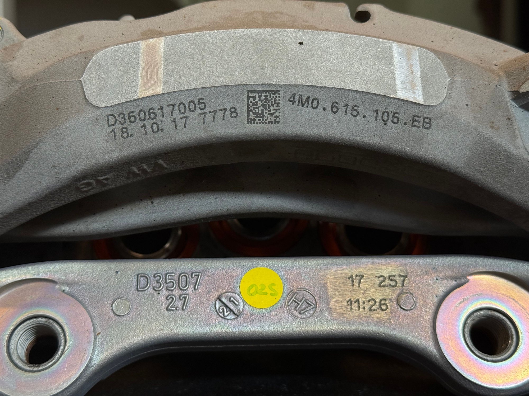 Brakes - 4M Q7 Driver (Left) Front Brake Caliper - 4M0615105EB for 375mm Rotors - Used - All Years  All Models - Houston, TX 77018, United States