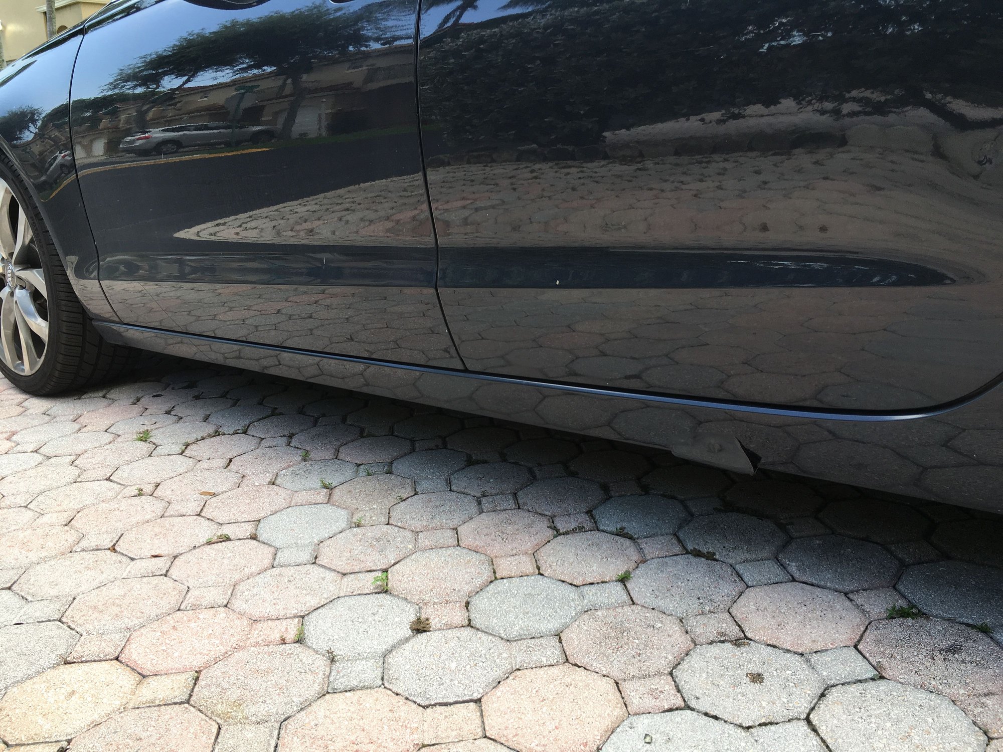 Rocker panel tear. How to fix? AudiWorld Forums