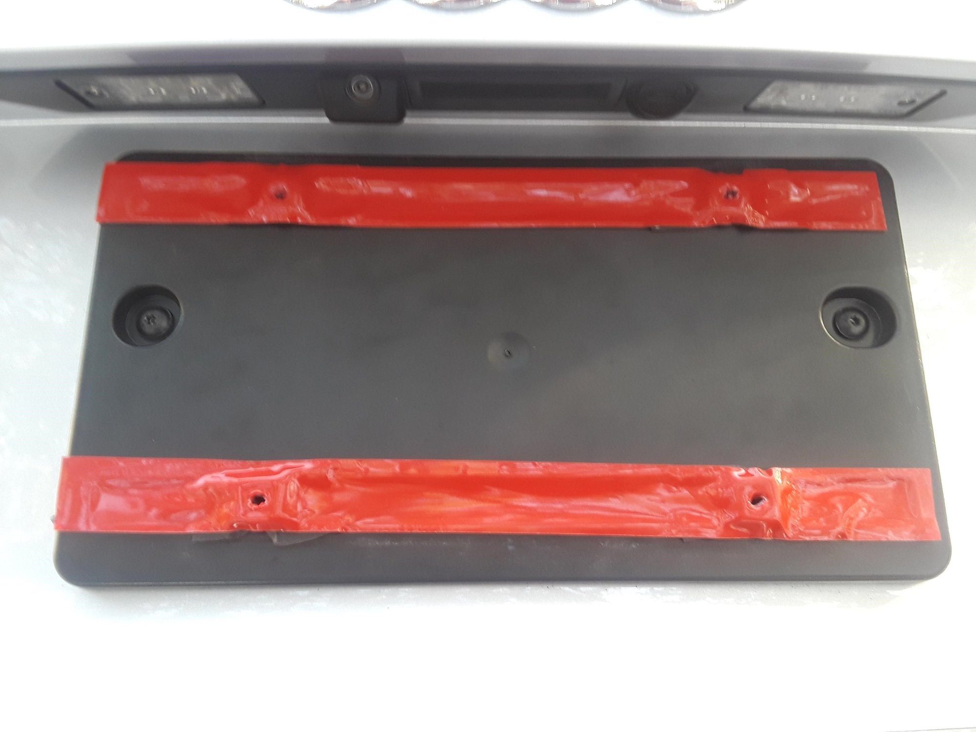 how to remove the rear license plate bracket Page 6 AudiWorld Forums