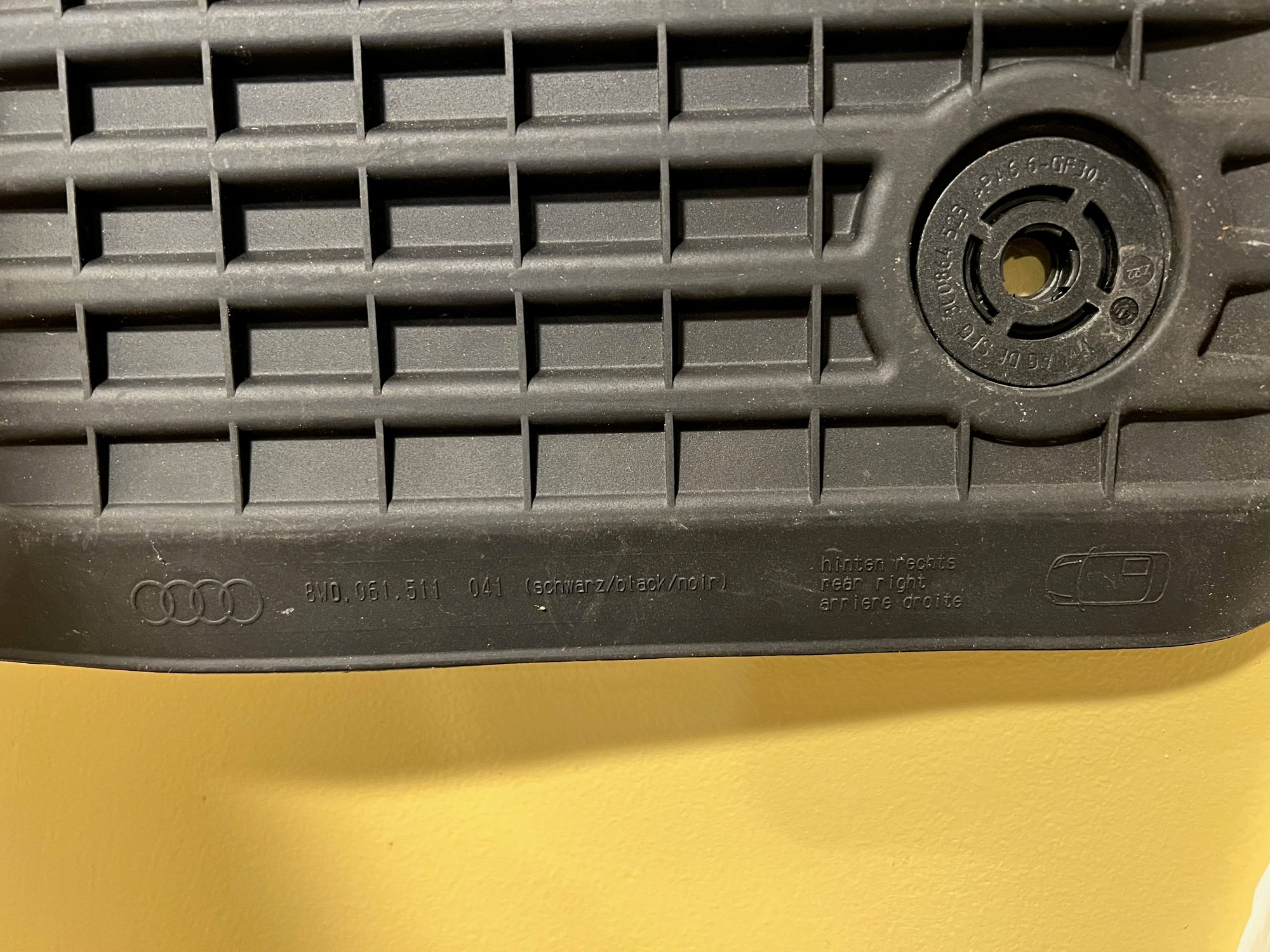 AllWeather Floor Mats A5 Sportback Front and Rear AudiWorld Forums