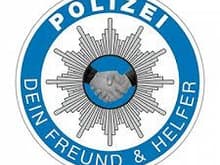 We should have some of these stickers made up with "AudiWorld" where it says "Polizei".