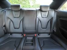 Rear seats are perfect.