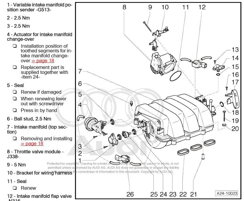 Noise from upper part of 3.2L engine Page 2 AudiWorld Forums