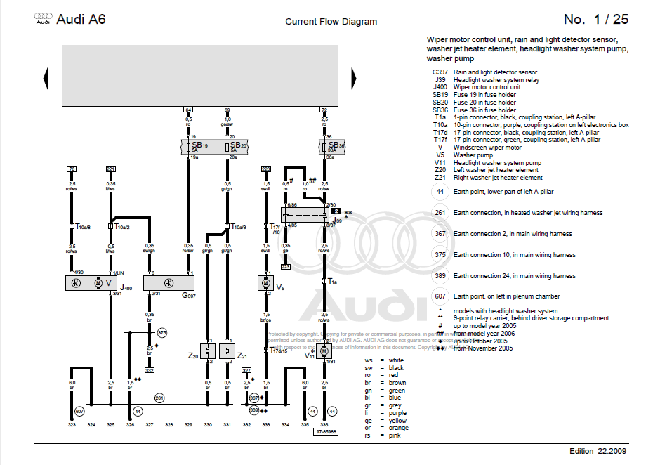 2007 Audi A6 wiper Control module issue AudiWorld Forums