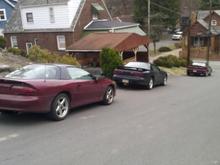 Speed racers.