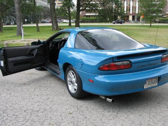 Left side rear