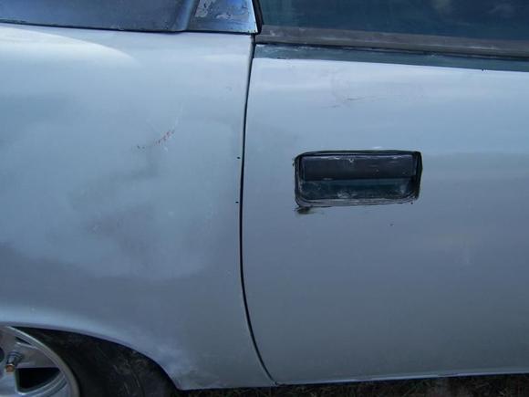 Door gap, nice and square
